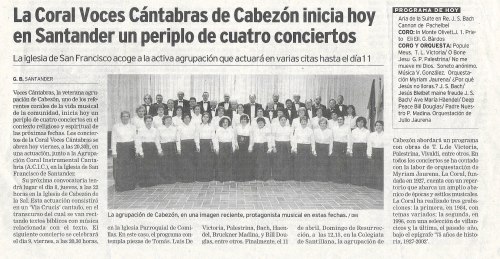 Conciertos Semana Santa - 2004